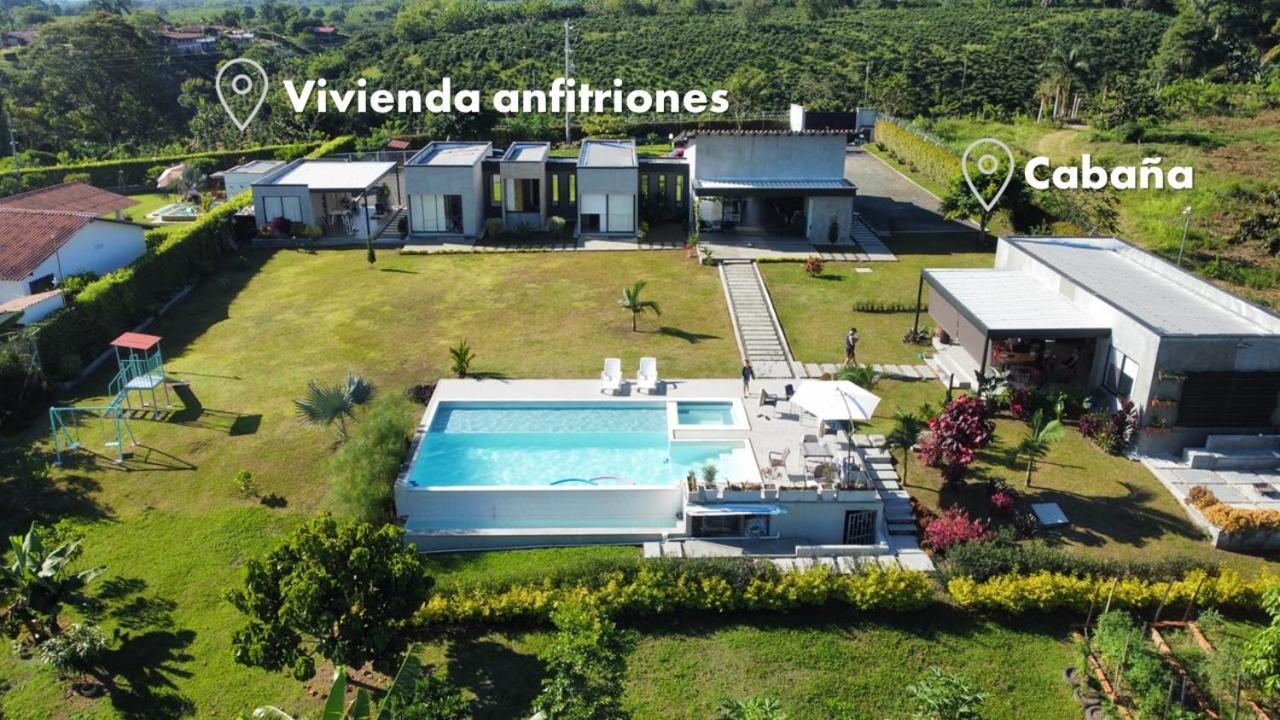 Torcaza Casa De Campo Quimbaya Zewnętrze zdjęcie